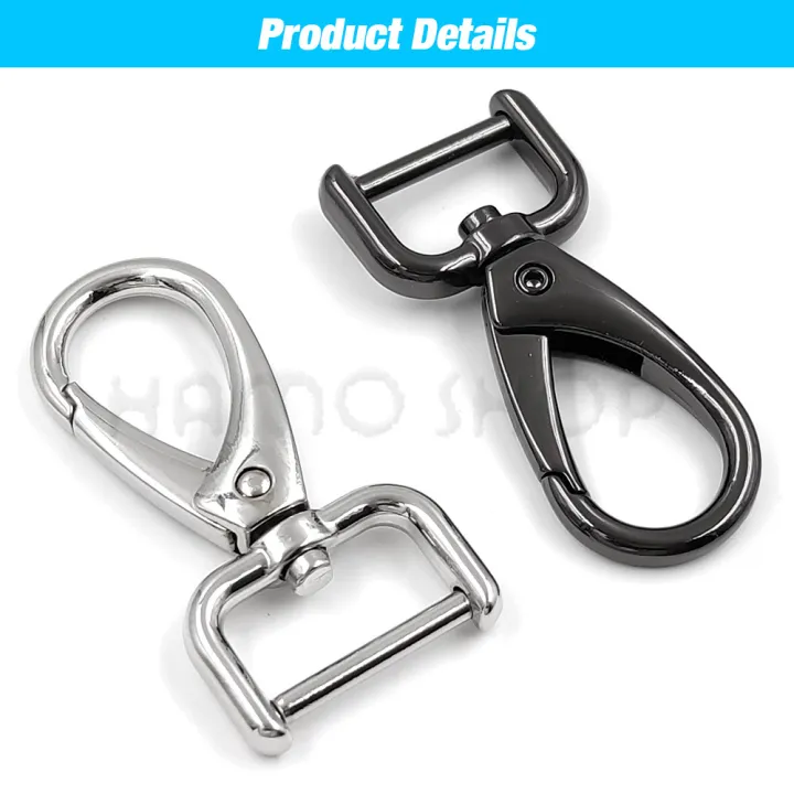 16/20/26/32/38mm%20Metal%20Detachable%20Snap%20Hook%20Trigger%20Clips%20Buckles%20Hooks%20For%20Leathercraft%20Strap%20Belt%20Keychain%20Webbing%20Pet%20Leash%20-%20Image%205