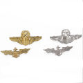 Us Army Wings Military Command Master Aviator Metal Wings Badge Wwii Us Command Pilot Badge Pin Brooch. 