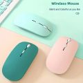 Bluetooth-compatible Mouse for Laptop iPad Air Pro Tablet PC Wireless Mouse Silent Computer Mice Portable Working Gaming Mouse. 