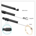 KERUI New 7mm Endoscope Camera 3 in 1 Mini Camera Type C/Micro USB/USB-A Interface Inspection Borescope for Android.
