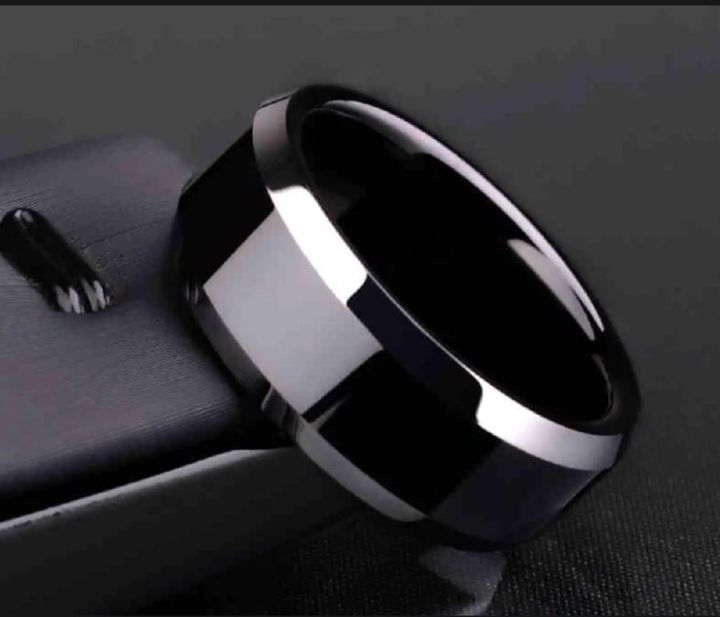 Titanium Black Heavyweight Ring – Fade-Proof & Rust-Free for Anyone ...