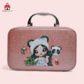 Cute Pet Doll Make Up Set for Kids Girl Cosmetics Beauty Bag Pretend Play Dress Up Princess Play Makeup Toy. 
