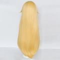 WHIMSICAL W Synthetic Hair 30 Inch Long Blonde Straight Princess Peach Cosplay Wig for Women Halloween Party Wigs. 