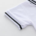Summer Cartoon Bear Embroidered POLO Shirt And Shorts Set for Babies And Toddlers Boys Comfortable Breathable Cotton Outfit.