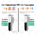 Zigbee Soil Tester Moisture Sensor Temperature Humidity Meter Luminance Fertility Detector For Tuya Smart Life Z2MQTT Automation. 