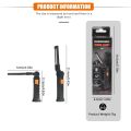 Portable COB LED Flashlight Rechargeable Work Light with Magnetic Lanterna Hanging Lamp with Built-in Battery Camping. 