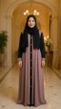Button Borkha For Women - Original Dubai Cherry Fabric Borkha.