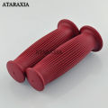 Universal 7/8" 22mm 24mm Retro Motorcycle Hand Grips Non-slip Rubber Handlebar Grips for Moto Scooter Motocross Motorbike Grips. 