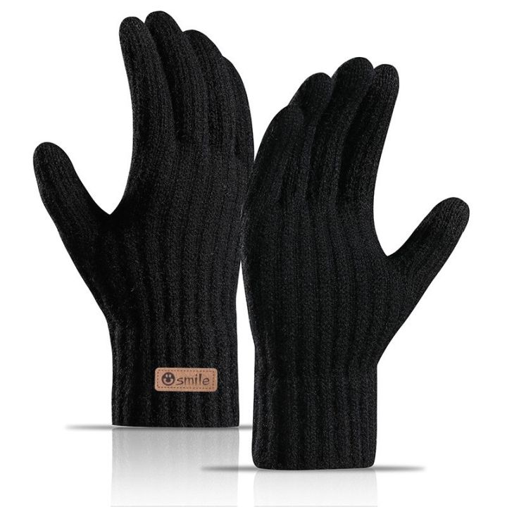 2025%20New%20Men's%20Warm%20Gloves%20Winter%20Touchscreen%20Plus%20Fleece%20Gloves%20Cold%20Warm%20Wool%20Knitted%20Gloves%20-%20Image%204