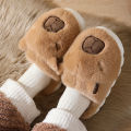 Cute Capybara Cotton Slippers Women Autumn Winter Indoor Soft Sole Warm Fur Slides Woman Comfort Non Slip Home Slippers Female. 