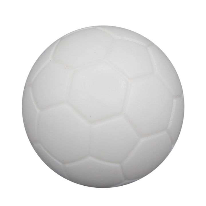 32mm Pure White Foosball Ball, Plastic Resin Table Football Replacement Ball for Tabletop Soccer Game, Kids & Adults Accessories