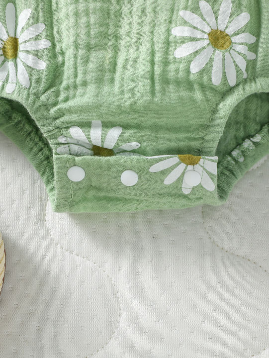 Baby's%20%20Lovely%20Cute%20Girls%20Summer%20Sleeveless%20Printing%20Daisy%20%20Japan&Korean%20Jumpsuits%20-%20Image%206