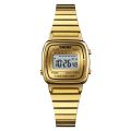 SKMEI 1901 Luxury Women Watches Small Dial Digital Chrono Calendar Watch Waterproof Ladies Wristwatch Clock Montre femme 1620.