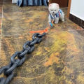 Simulated Iron Chain Dog with Dog Chain Traction Rope Dog Rope Funny Outdoor Plastic Thick Chain. 
