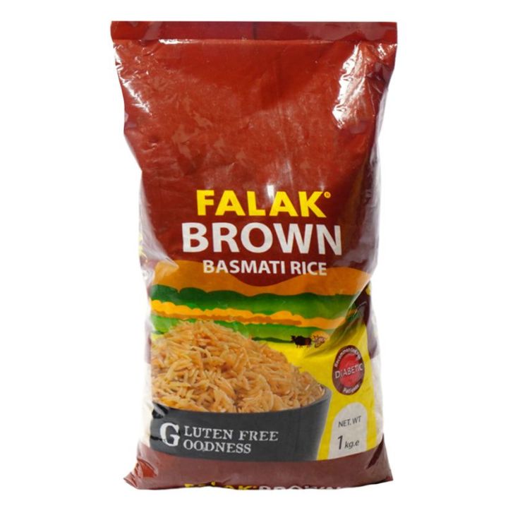 Falal Rice FALAK BROWN BASMATI RICE 1 KG | Daraz.pk