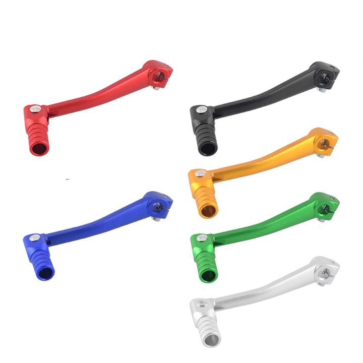 Folding CNC Aluminum Gear Shift Lever Gear Shift Lever Fit For Kayo T2 T4 T4L ATV Dirt Bike Pit Bikes Gear Lever Motorcycle