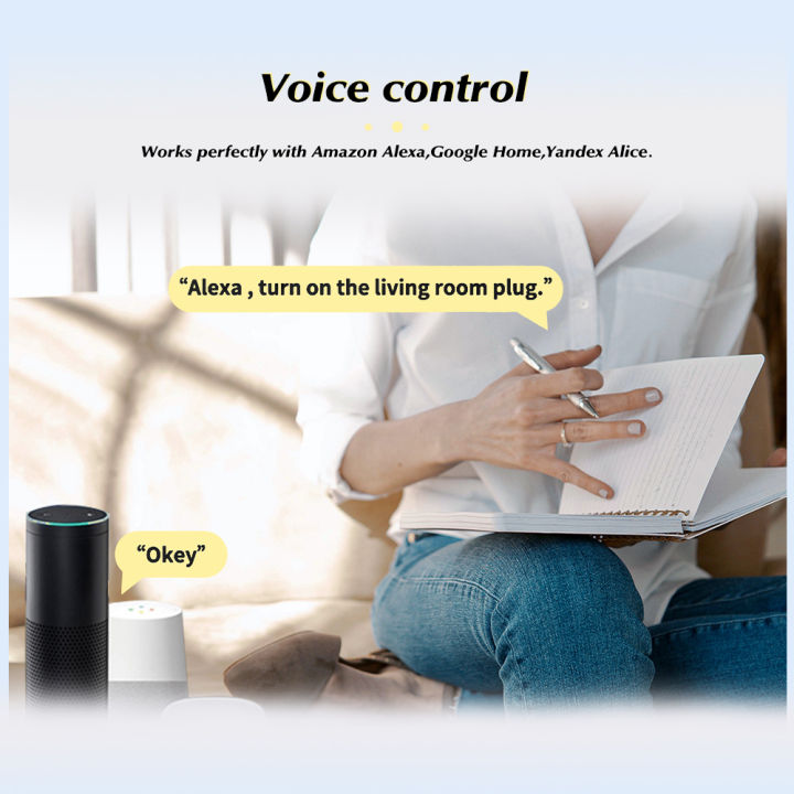 JSPTEC%20%20ZigBee%20Smart%20Plug%2020A%20Smart%20Home%20Outlet%20Socket%20EU%204200W%20with%20Power%20Monitor%20Function%20Supports%20Alexa%20Alice%20Hey%20%20-%20Image%203