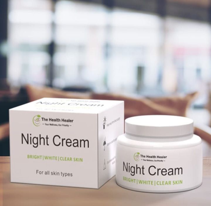 Health Healer Night Cream Bright White Clear Skin