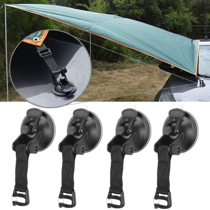1/4/8PC Multi Suction Cup Heavy Duty Portable Adjustable Hook Car Suction Cup Kitchen Bathroom Outdoor Camping Tent Sucker