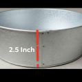 500g Round Cake Tray , 6 inch × 2.5 inch. 