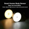 LED Smart Cabinet Lights with Human Body Sensor Emergency Automatic Lighting USB Rechargeable Wireless Magnetic Suction lightify. 