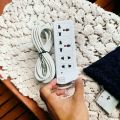 Multiplug 4 Multi Socket Best Quality Multi Plug 10/20 Feet Cable.
