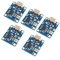 5 Pcs 5V mini TP4056 Lithium Battery Charging Board. Micro USB Charging module for 18650 Cell and 3.7v Cell. 