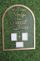 Customize Nikkah Signature Plate. 