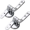 Universal Toilet Seat Hinges Zinc Alloy Replacement Kit Heavy Duty Toilet Lid Hinge Set Bathroom Accessories Repair Parts Fits M.