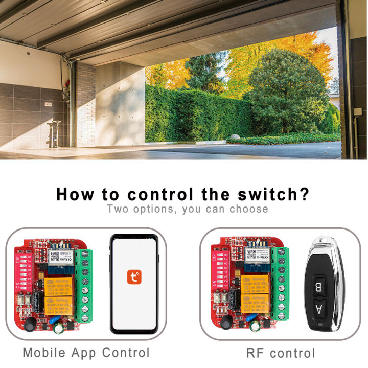 Universal%20WIFI%20Tuya%20Smart%20Garage%20Door%20receptor%202CH%20Gate%20Opener%20for%20868MHz%20HS2%20HS4%20HSE2%20HSE4%20HSM2%20HSM4%20868%20Blue%20Key%20-%20Image%203