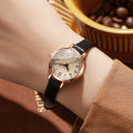 Fashion Small Arabic Dial Women Quartz Watch Elegant Ultra-thin Leather Strap Wristwatch Reloj Mujer Girls Clock .