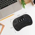 I8 Wireless Keyboard 2.4GHz Mini English Russian Touchpad Keyboard Aerial Mouse Remote Control Laptop TV Box Projector. 