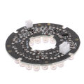 IR 36 LED Light Board Infrared Lamp Module for Day Night Vision Camera Security High Definition 90 degrees. 