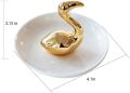 Ceramic tray Ceramic Ring Earring Dish Holder Tray Trinket, Decoration Ring Organizer Display Stand. 