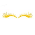 1Pair Car Headlight Eyelash Stickers 3D Charming False Eyelashes Decal Car Bumper Decoration Motorcycle Styling Accessories. 