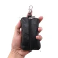 Genuine Leather Man Key Wallets Short Women Men Key Holders Keys Organizer Zipper Car Key Chain Wallet Keychain Housekeeper. 