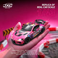 1:43 Supra 1087X RC Drift Car Diecast Metal Body Gyro 4WD Full Proportional Mini RC Vehicle Static Grade Model for Collectors.