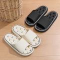 Summer Women Bathroom Slippers EVA Leaky Home Sandals Comfortable Soft Non-slip Slides Indoor Men Quick Drying Flip Flops.