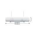 Wall-Mounted Air Outlet Baffle Anti-Direct Blowing Wind Deflector Hanging Conditioning Guide Cover Universal Windproof. 