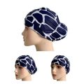 Women Fabric Swim Caps Swimming Pool Water Sports Bathing Pleated Cap Hat Long Hair Nylon Turban Elastic Adults Flowers Printed.