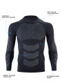 Thermal Underwear for Men Sweatsuits Long Johns Set with Fleece Lined Base Layer Top Bottom.