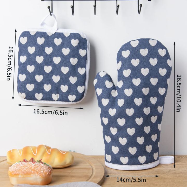 1%20Piece%20Cotton%20And%20Linen%20Heart%20Printed%20Microwave%20Oven%20Gloves%20For%20Household%20Kitchen%20Thickened%20Heat-Resistant%20Gloves%20-%20Image%206