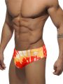 Men's Tie-Dye Briefs, Men's Swimwear, Summer Beach Swimming Shorts.