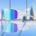 Outdoor Casual Sunglasses Large Lens Windproof Sports Bike Men Women Cycling Driving Camping Mtb Bicycle Unisex Eyewear UV400. 