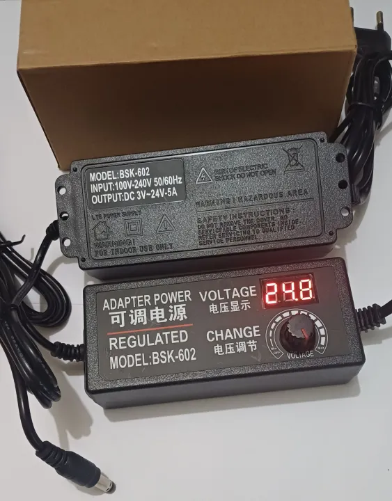 Adjustable%20AC%20to%20DC%20Power%20Adapter%20Multi%20Function%20DC%203V-24V%205A%20With%20Display%20Screen%20Voltage%20Regulated%20switching%20power%20supply%20-%20Image%202