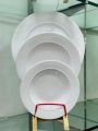 Microwave safe Melamine Plates Preamium Quality | White plates. 