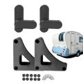 RV Table Mount RV Grill Mount and Table Wall Mount Multifunctional RV Trailer Accessories Folding Table Mount Hardwares for RV.