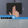 Aluminum Alloy Wired Trackpad USB Large Slim Portable Touchpad Mouse with Multi Gesture for Desktop Computer Laptop. 