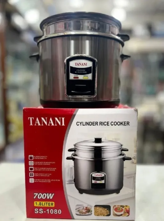 Steel%20Rice%20Cooker%201.5%20Lits%20With%20Steel%20Steamer%20-%20Image%202