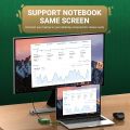 PD100W Game Docking Station For Nintendo Switch/ OLED Support TV Dock Mode USB-C to 4K HDTV Hub For Steam Deck Phone iPad Laptop.